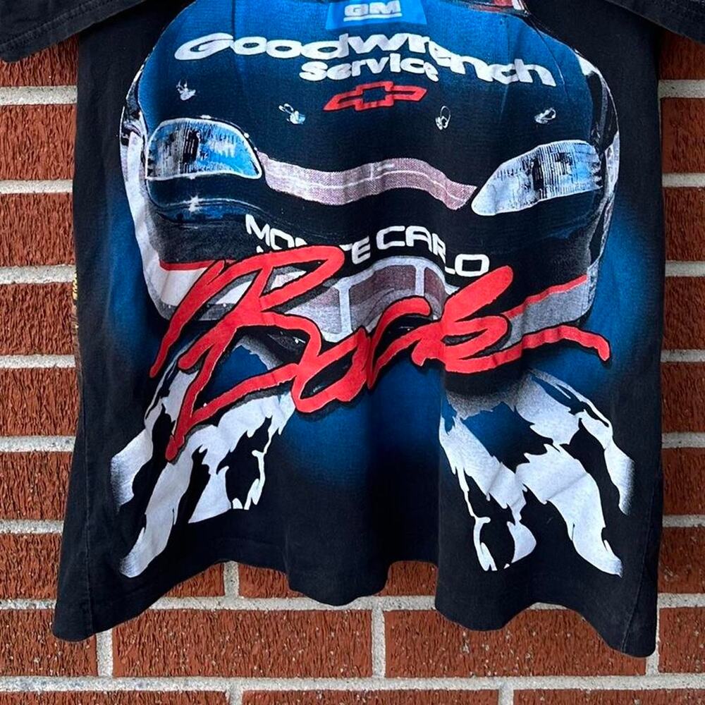 The big dawgs back vintage 1997 sports image dale earnhardt nascar aop shirt - Picture 3 of 8